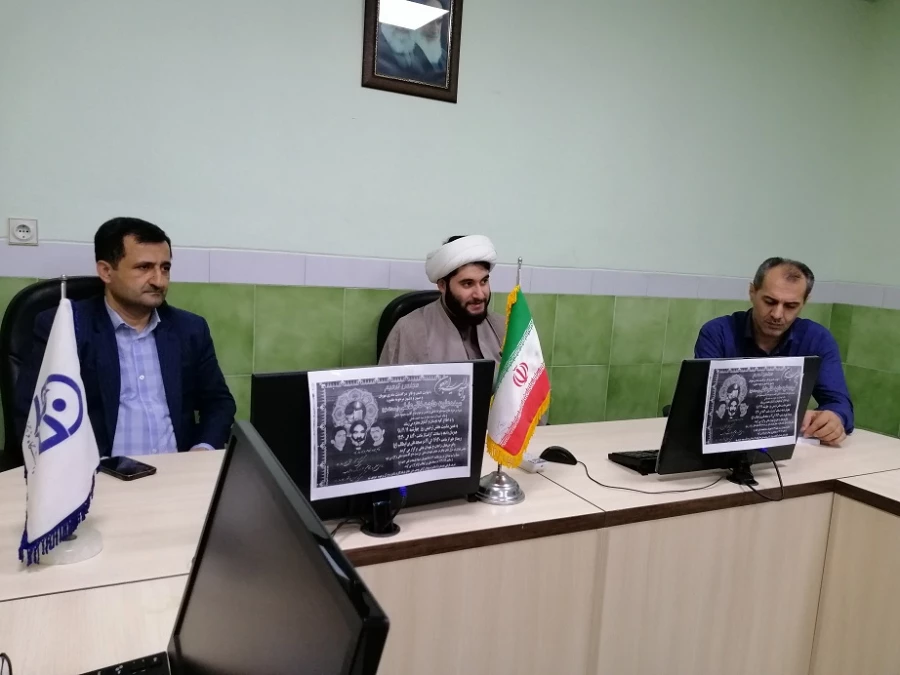 مراسم وفات مادر حجت الاسلام عاملی