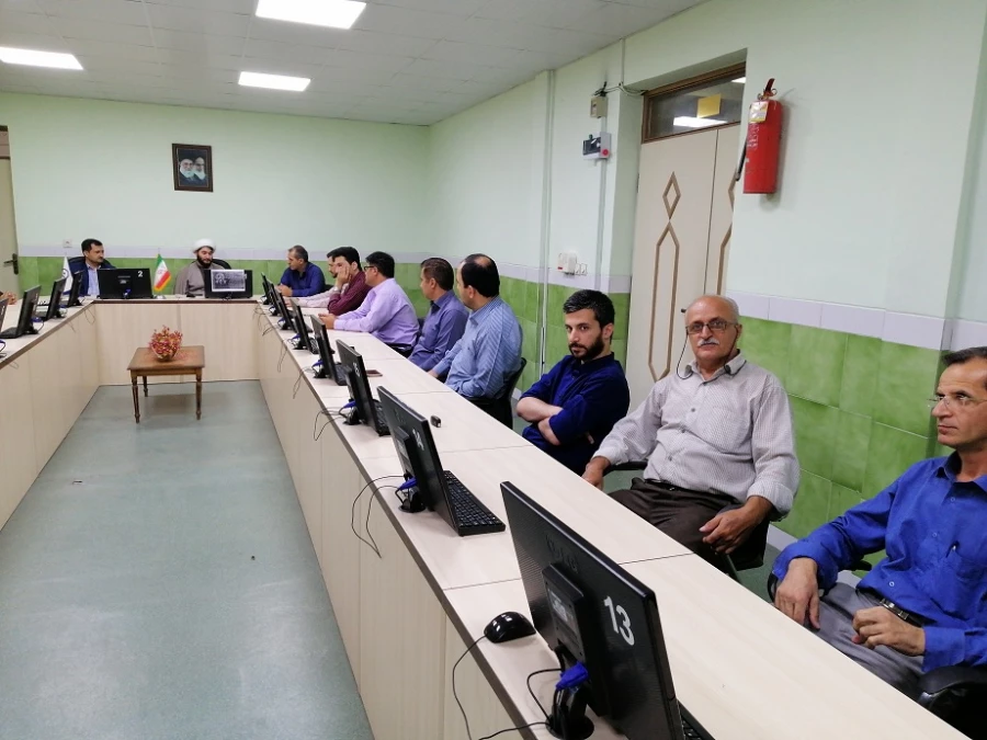 مراسم وفات مادر حجت الاسلام عاملی