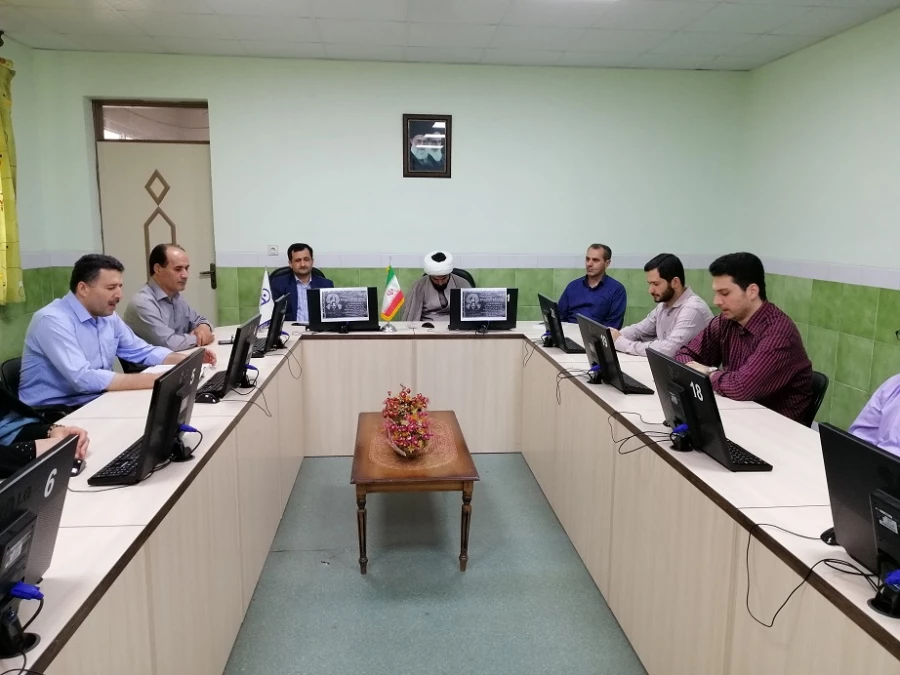 مراسم وفات مادر حجت الاسلام عاملی