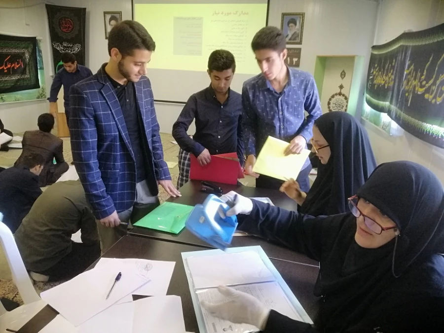  ادامه روند دومین روز ثبت نام دانشجویان ورودی جدید