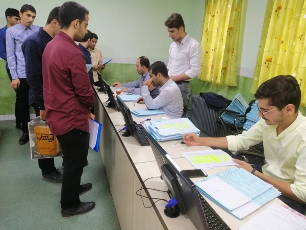  ادامه روند دومین روز ثبت نام دانشجویان ورودی جدید