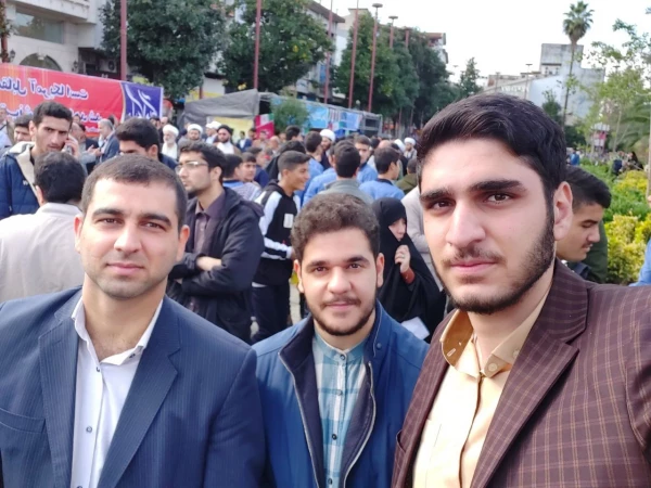 حضور فعال دانشجومعلمان پردیس امام علی (ع)در راهپیمایی 13آبان1398