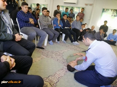 اولین جلسه دوره آموزشی امداد و نجات 