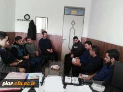 جلسه اعضای انجمن های ورزشی با امور دانشجویی پردیس امام علی(ع)