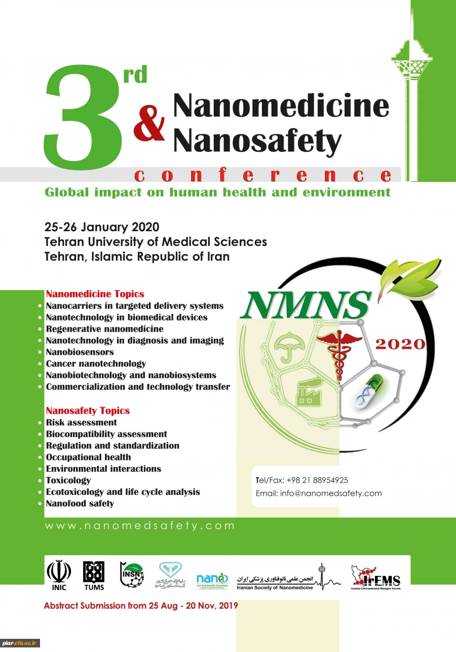 فراخوان همایش Nanomedicine and Nanosafety 3