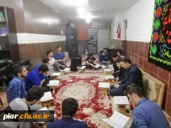 جلسه هفتگی آموزش قرآن کریم در سرای دانشجویی 