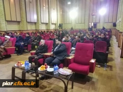 دیدار تشکل های دانشجویی استان گیلان با آیت الله فلاحتی نماینده ولی فقیه امام جمعه رشت و امام جمعه رشت –16آذر98