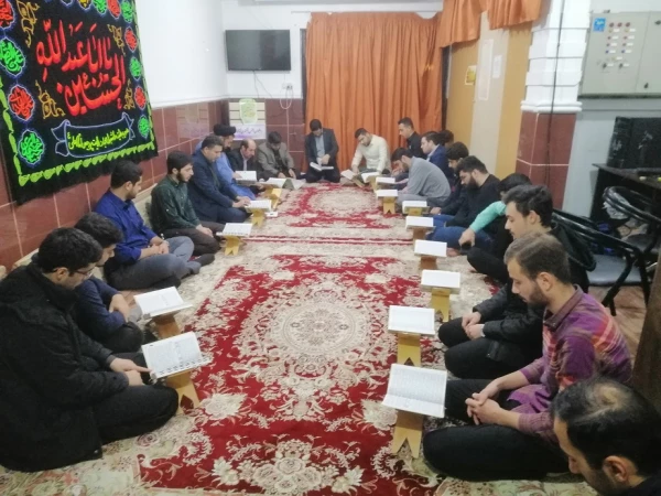 برگزاری جلسه هفتگی آموزش قرآن کریم در سرای دانشجویی