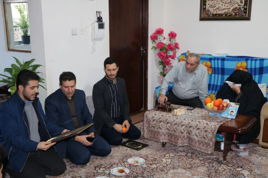 بازدید از خانواده شهیدان یوسفی