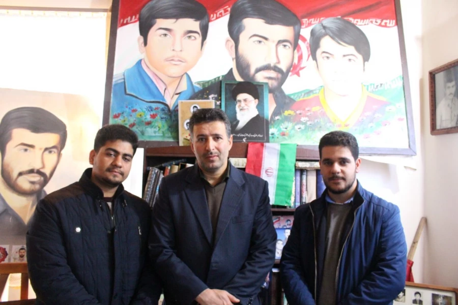 بازدید از خانواده شهیدان یوسفی