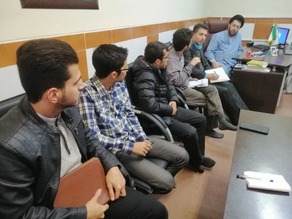 جلسه با کانون های نمازونیایش ، قرآن وعترت