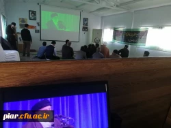 پخش کلیپ پیرامون  سخنان رهبری شخصیت والای حضرت فاطمه زهرا (ع)