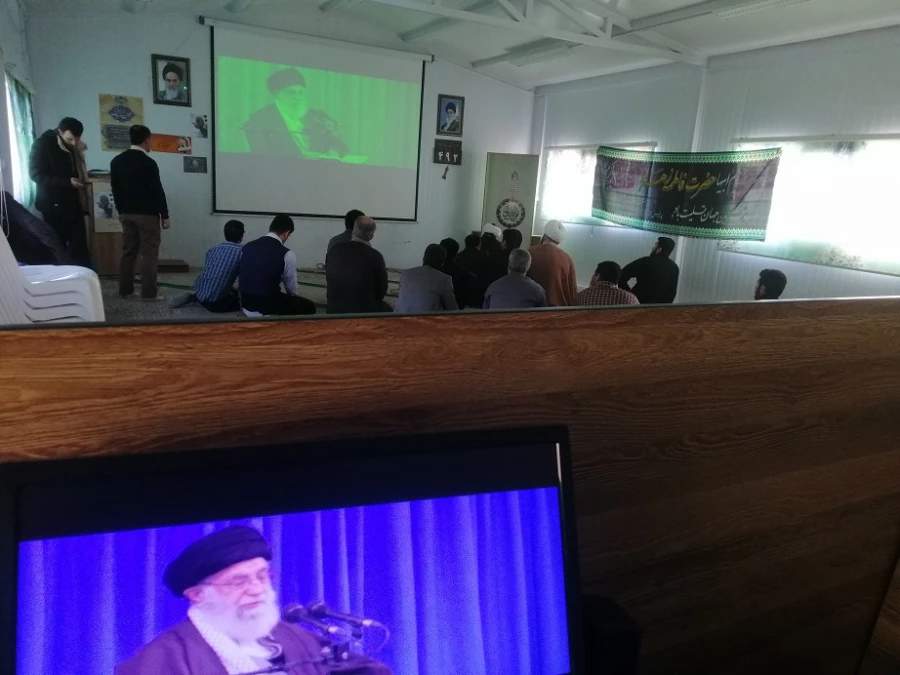 پخش کلیپ پیرامون  سخنان رهبری شخصیت والای حضرت فاطمه زهرا (ع)