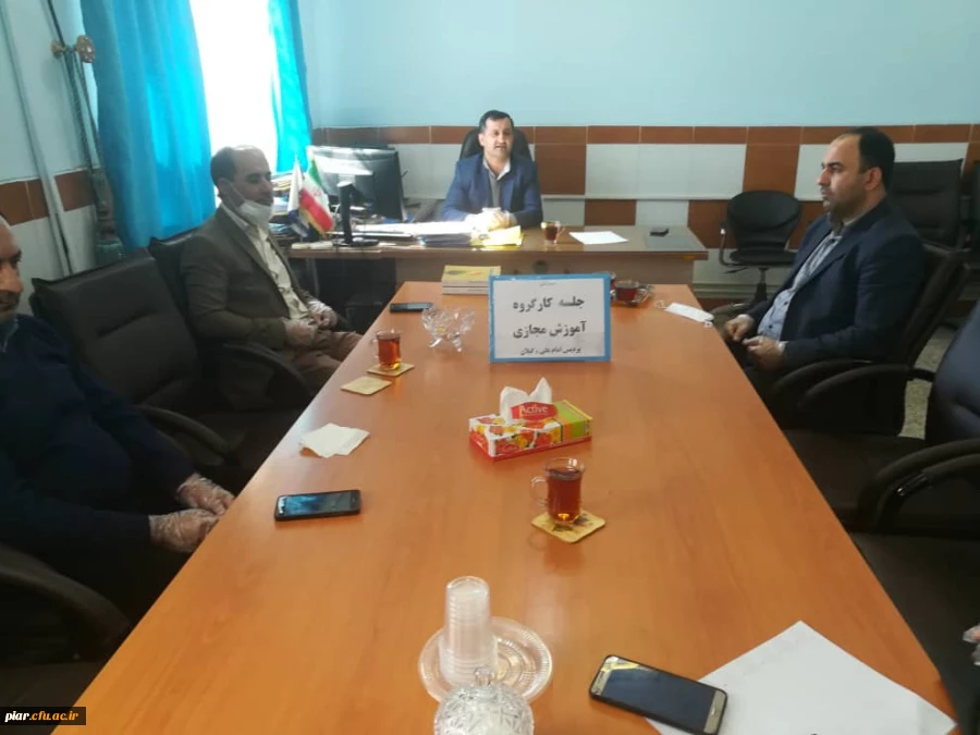 برگزاری جلسه کارگروه آموزش مجازی پردیس امام علی(ع) 2