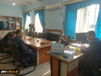 برگزاری جلسه کارگروه آموزش مجازی پردیس امام علی(ع)