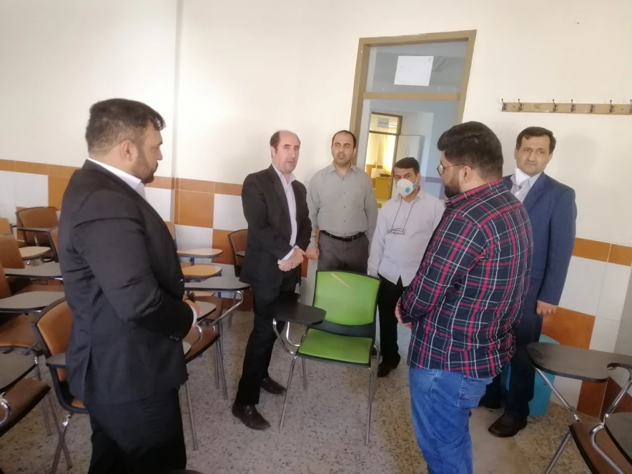 بازدید دکتر احدزاده