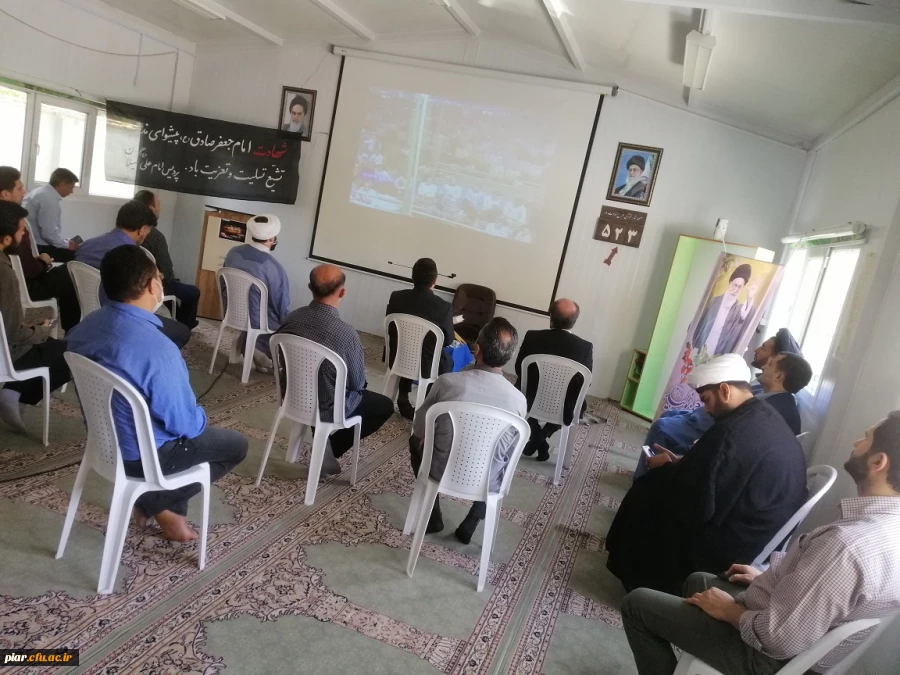 برگزاری مراسم ویژه  استانی شهادت رئیس مذهب تشیّع حضرت امام جعفر صادق(ع)