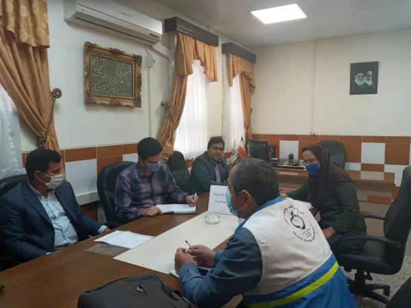 جلسه مشترک معاونت دانشجویی پردیس امام علی(ع) با مرکز بهداشت شهرستان رشت 2