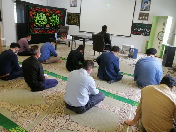 قرائت زیارت عاشورا ومراسم دومین روز محرم در پردیس امام علی (ع)