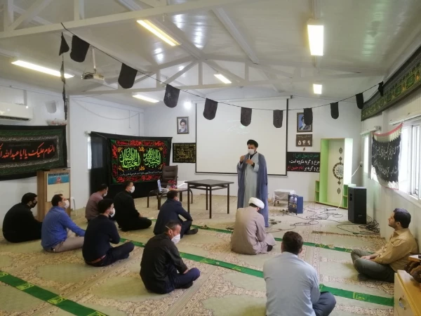 قرائت زیارت عاشورا ومراسم دومین روز محرم در پردیس امام علی (ع)