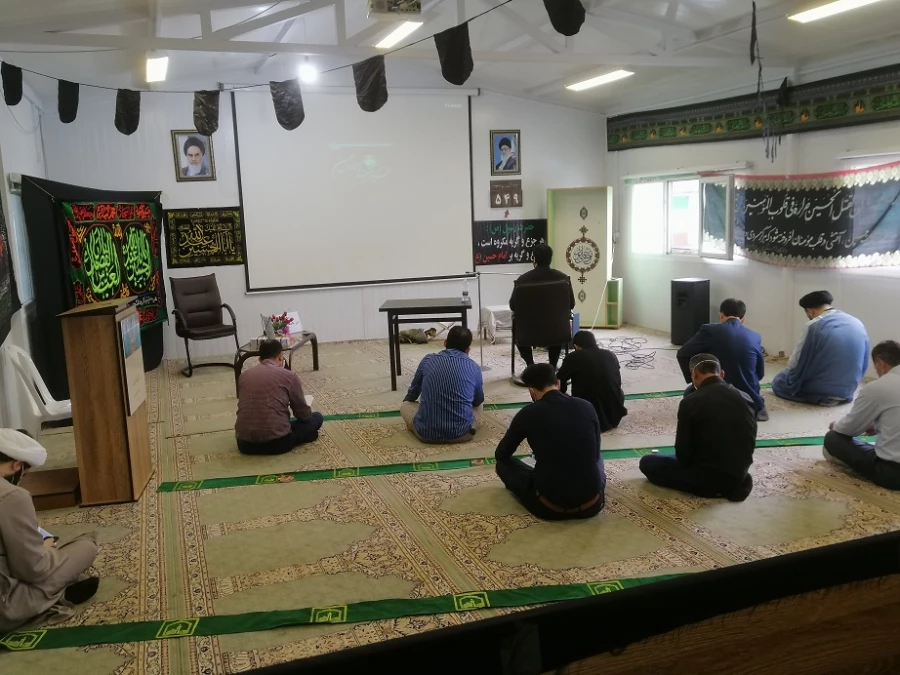 قرائت زیارت عاشورا ومراسم دومین روز محرم در پردیس امام علی (ع)