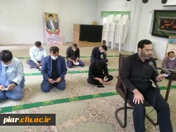 قرائت زیارت عاشورا ومراسم دومین روز محرم در پردیس امام علی (ع)