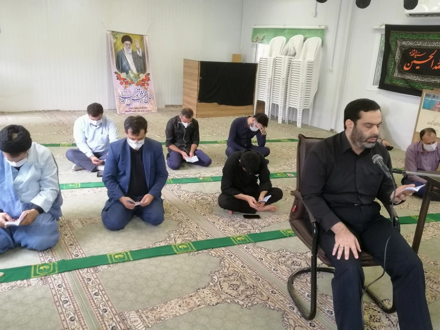 قرائت زیارت عاشورا ومراسم دومین روز محرم در پردیس امام علی (ع)