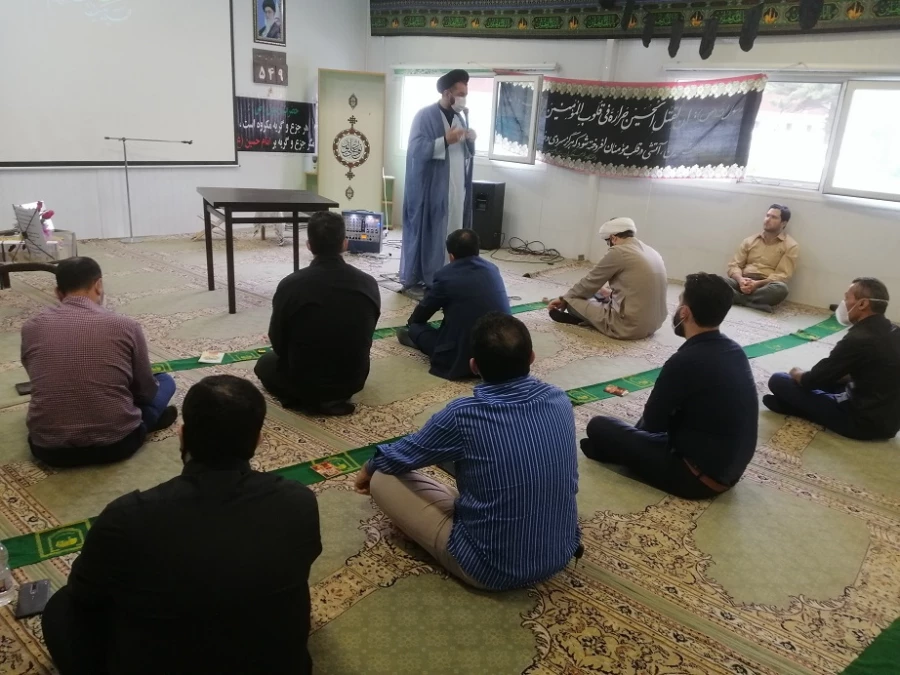 قرائت زیارت عاشورا ومراسم دومین روز محرم در پردیس امام علی (ع)