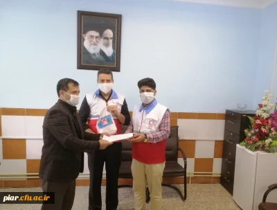 اعطای ابلاغ دبیر کانون هلال احمر