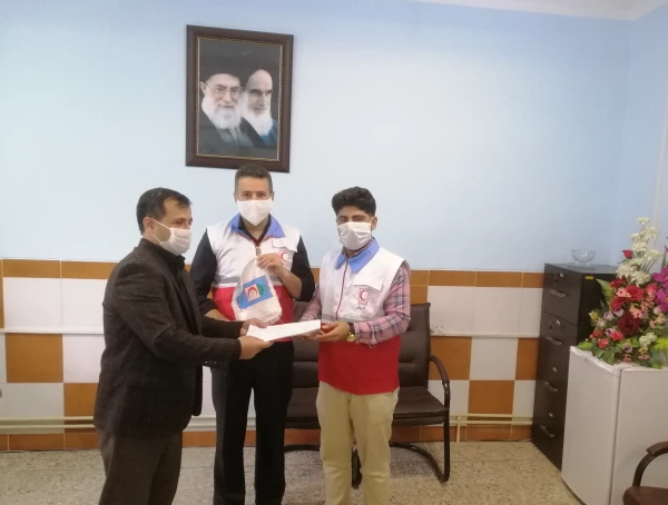 اعطای ابلاغ دبیر کانون هلال احمر