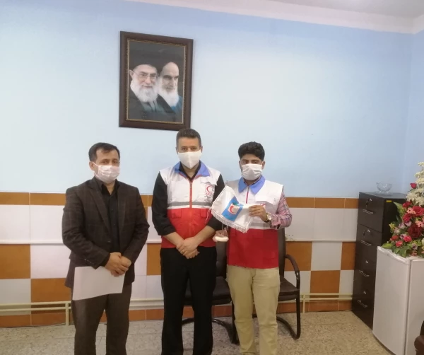 اعطای ابلاغ دبیر کانون هلال احمر