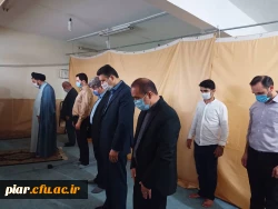 برگزاری مراسم تکریم دکتر احدزاده و معارفه دکتر صفری