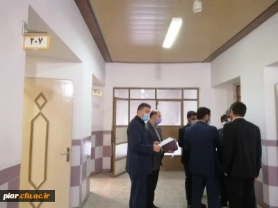 بازدید مدیر نیروی انسانی و اداری اداره کل آموزش و پرورش  استان گیلان 