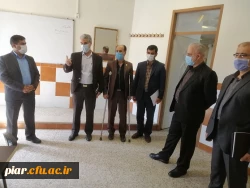 بازدید مدیر نیروی انسانی و اداری اداره کل آموزش و پرورش از روند مصاحبه تخصصی 6