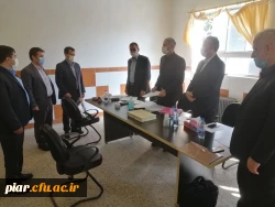 بازدید دکتر ابراهیم صفری مدیر امور پردیس های استان گیلان از روند مصاحبه تخصصی 3