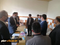 بازدید دکتر احمدی نماینده شریف مردم رشت و عضو کمیسیون آموزش مجلس از روند مصاحبه تخصصی 2