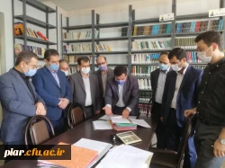 بازدید دکتر احمدی نماینده شریف مردم رشت و عضو کمیسیون آموزش مجلس از روند مصاحبه تخصصی 4