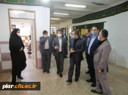 بازدید دکتر احمدی نماینده شریف مردم رشت و عضو کمیسیون آموزش مجلس از روند مصاحبه تخصصی 10