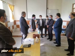 بازدید دکتر احمدی نماینده شریف مردم رشت و عضو کمیسیون آموزش مجلس از روند مصاحبه تخصصی 11