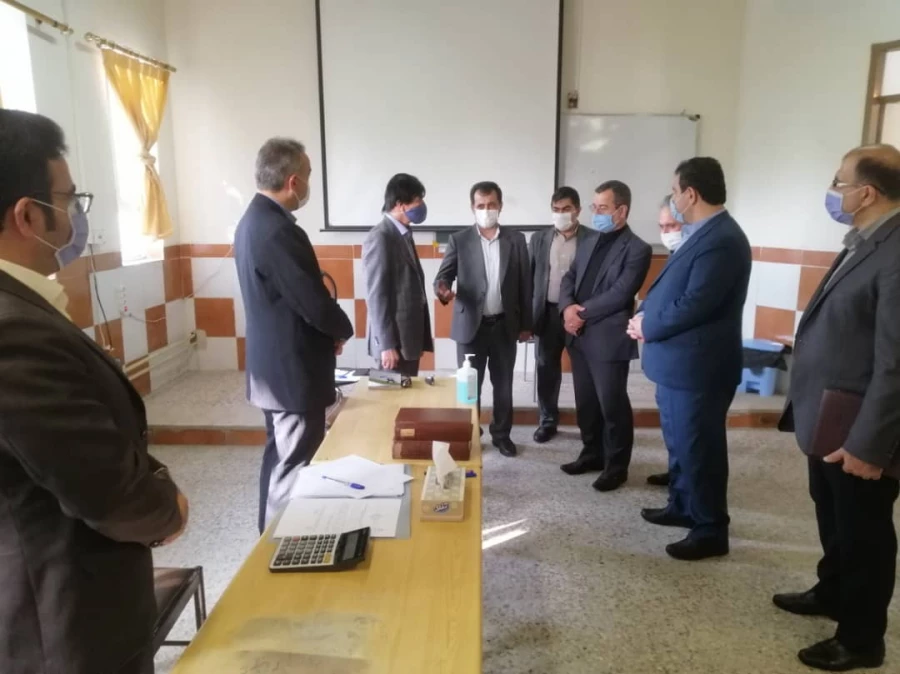 بازدید دکتر احمدی نماینده شریف مردم رشت و عضو کمیسیون آموزش مجلس از روند مصاحبه تخصصی 11