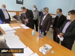 بازدید مسئول حراست آموزش و پرورش استان گیلان از روند مصاحبه تخصصی 2