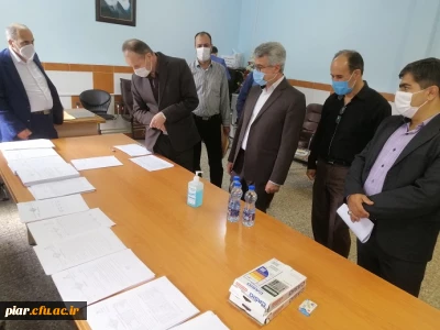 بازدید مشاور ارشد مدیرکل آموزش و پرورش ومسئول حراست آموزش و پرورش استان گیلان از روند مصاحبه تخصصی