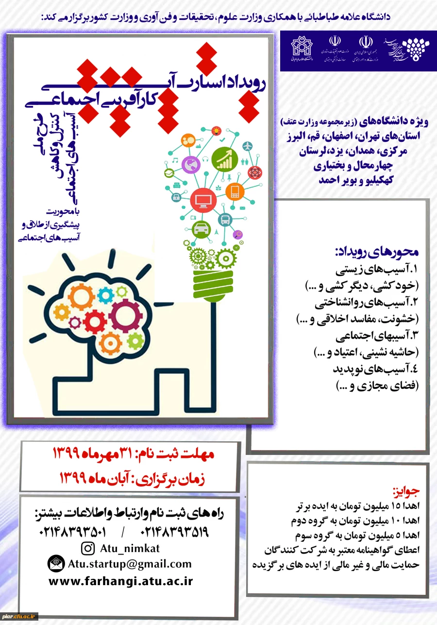  استارت آپی کار آفرینی اجتماعی ( پیشگیری از طلاق و آسیب های اجتماعی ) 2