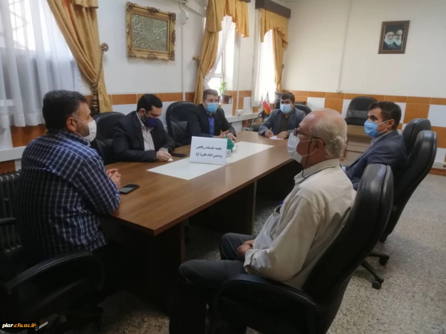 تشکیل جلسه خدماتی و رفاهی  2