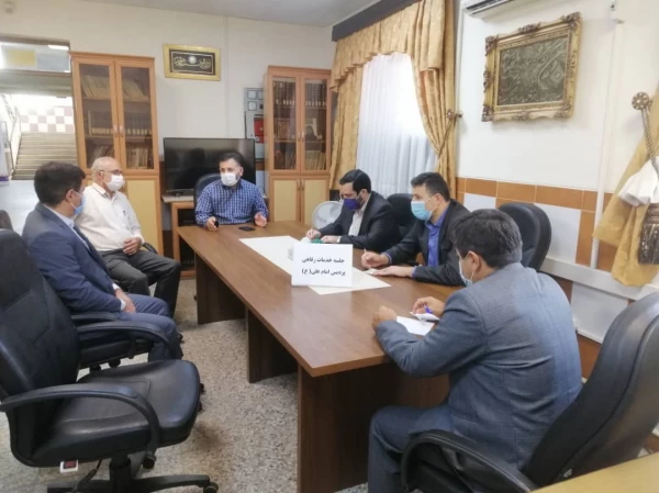 تشکیل جلسه خدماتی و رفاهی  4