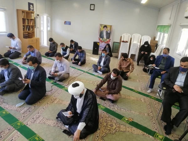 برگزاری  دعای  معنوی زیارت عاشورا 2