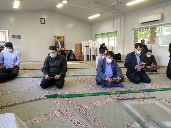 برگزاری  دعای  معنوی زیارت عاشورا 3