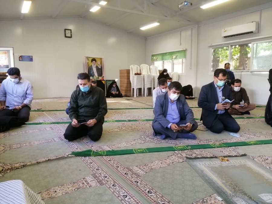 برگزاری  دعای  معنوی زیارت عاشورا 3