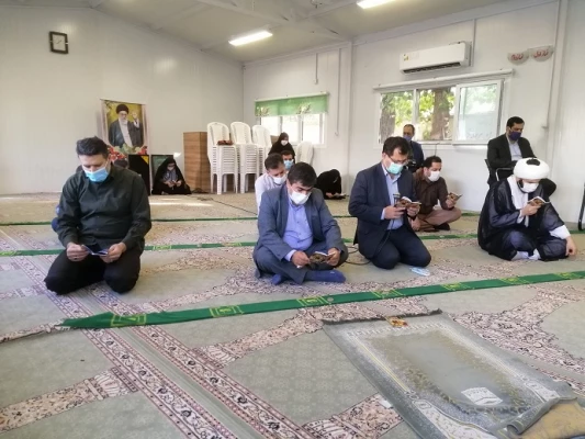 برگزاری  دعای  معنوی زیارت عاشورا 5