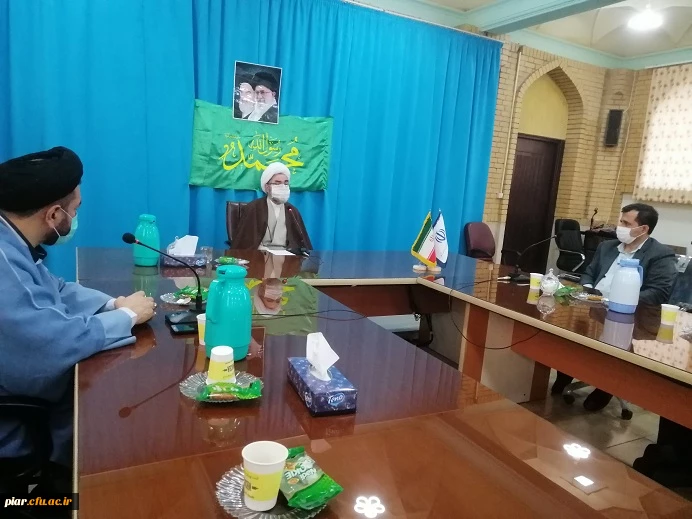 دیدار با آیت الله فلاحتی نماینده ولی فقیه  در استان گیلان و امام جمعه رشت 3